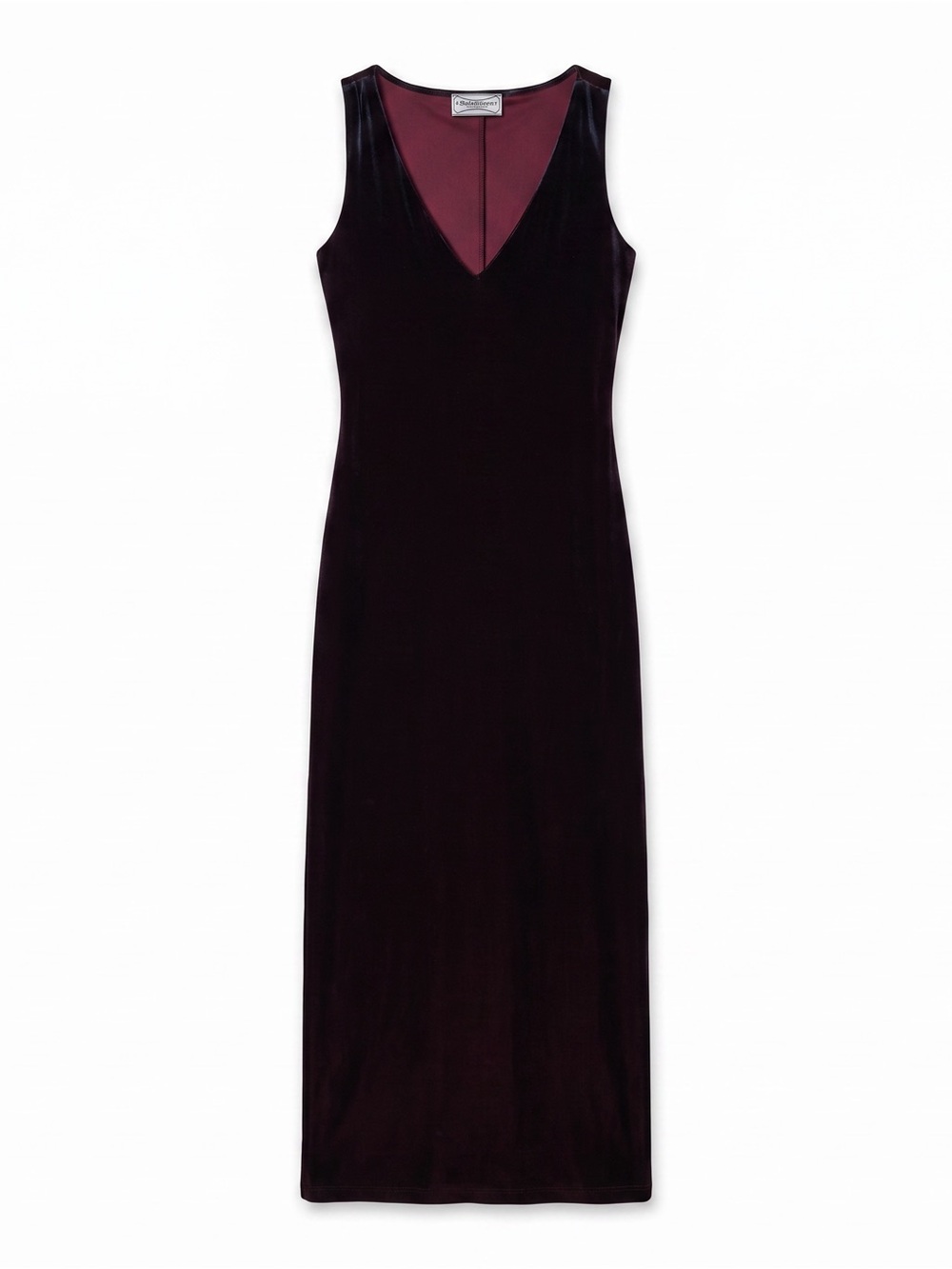 90s iridescent maxi dress  by evolution